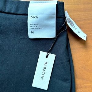 Aritzia Babaton | High Rise- Slim Ankle Pants | Black | Sz: Medium | NWT